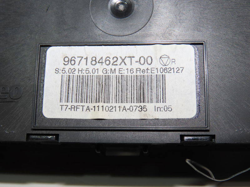 Commande de chauffage Peugeot 308 I (4A_, 4C_) 1.6 gti (2010-2014)