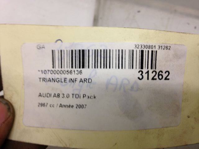 Triangle inf ard Audi A8 D3 (4E2, 4E8) 3.0 tdi quattro (2003-2010)