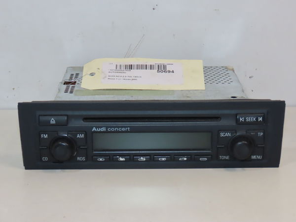 Autoradio Audi A3 Sportback (8PA) 2.0 tdi 16v (2004-2013) 5 portes