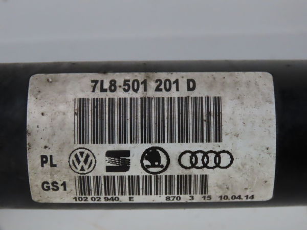 Transmission arrière gauche Audi Q7 (4LB) 4.2 tdi quattro (2007-2009)