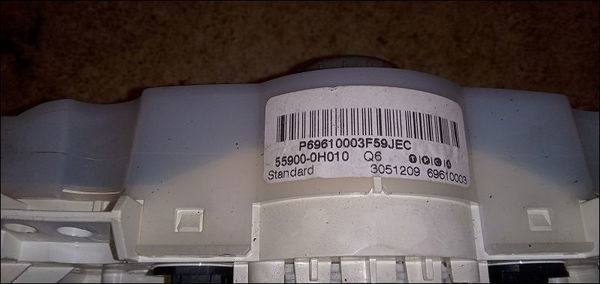 Commande de chauffage Toyota AYGO (_B1_) 1.0 (kgb10_) (2005-2014) 5 portes