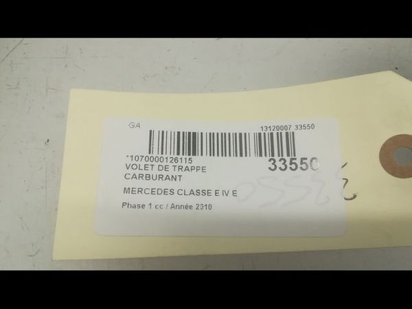 Volet de trappe carburant Mercedes-benz CLASSE E Coupé (C207) E 350 cdi (207.322) (2009-2011)