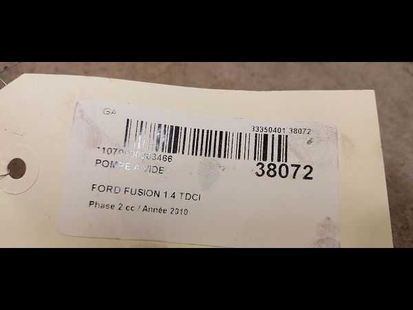 Pompe a vide Ford FUSION (JU_) 1.4 tdci (2002-2012) 5 portes