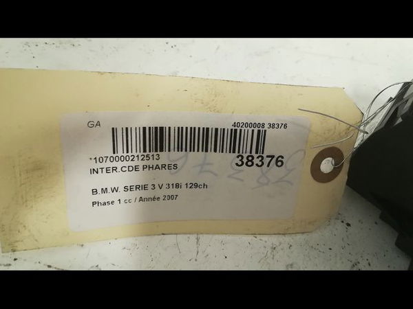 Interrupteur commande de phares Bmw 3 (E90) 318 i (2005-2007)