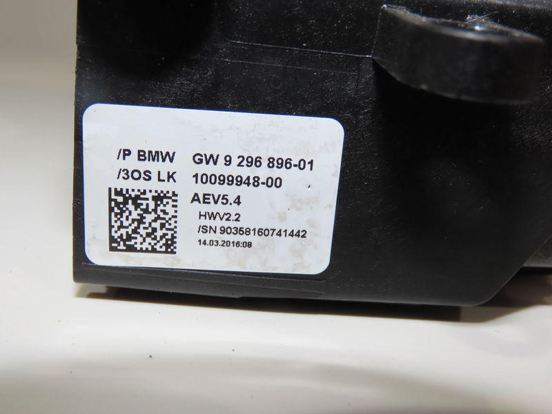 Selecteur de vitesse Bmw 1 (F20) 116 d (2012-2015)