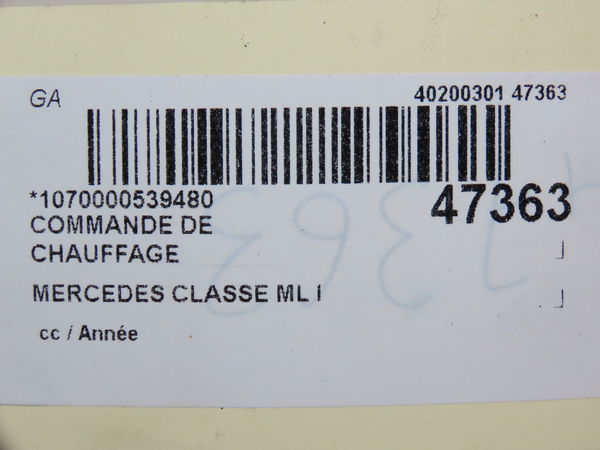 Commande de chauffage Renault CLIO III (BR0-1, CR0-1) 1.5 dci (2010-2014) 3 portes
