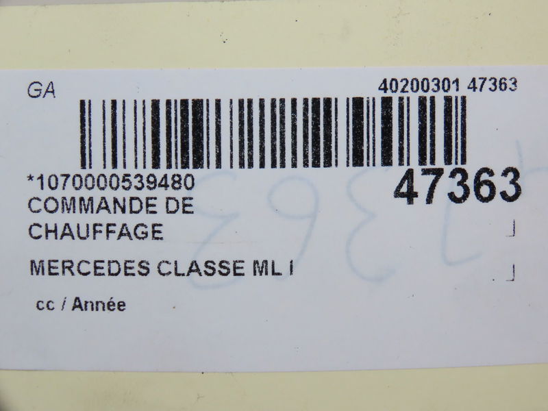 Commande de chauffage Renault CLIO III (BR0-1, CR0-1) 1.5 dci (2010-2014) 3 portes