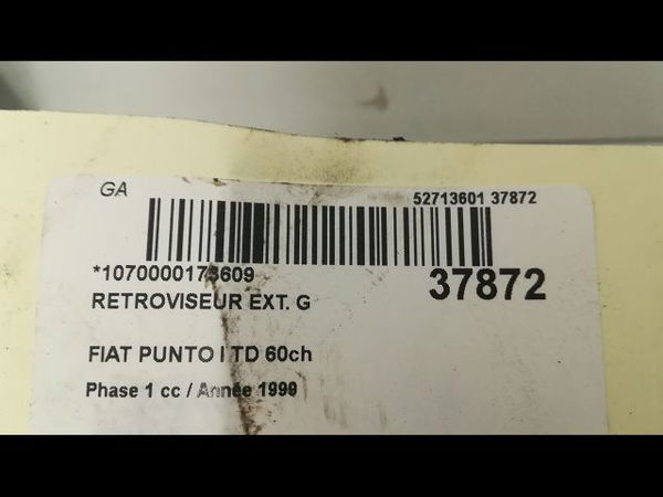 Retroviseur exterieur gauche Fiat PUNTO (176_) 1.7 td (176at) (1996-1999)