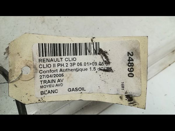 Moyeu avd RENAULT CLIO II Phase 1 03-1998--06-2001
