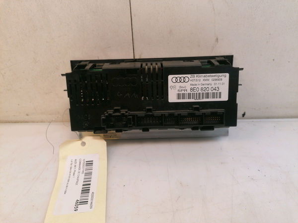 Commande de chauffage Audi A4 B6 Avant (8E5) 1.9 tdi (2001-2004)