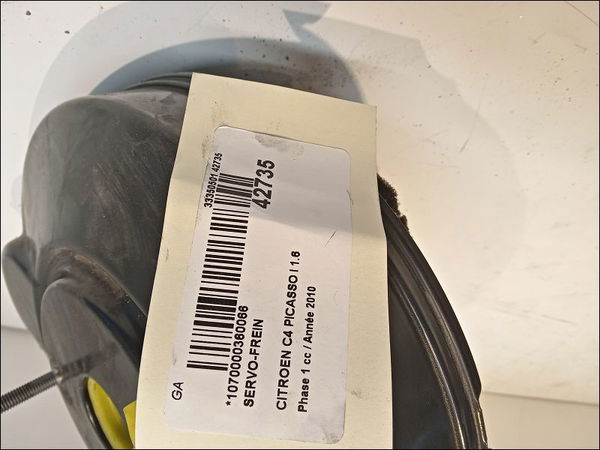 Servo-frein Citroën C4 PICASSO I Monospace (UD_) 1.6 hdi (2007-2013) 5 portes