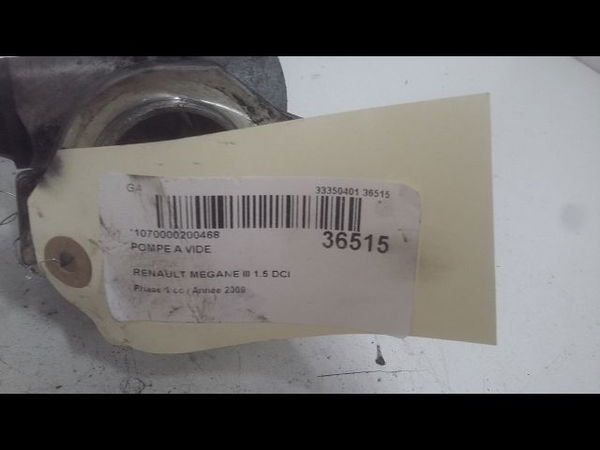 Pompe a vide Renault MEGANE III 3-5 portes (BZ0-1_, B3_) 1.5 dci (2009)