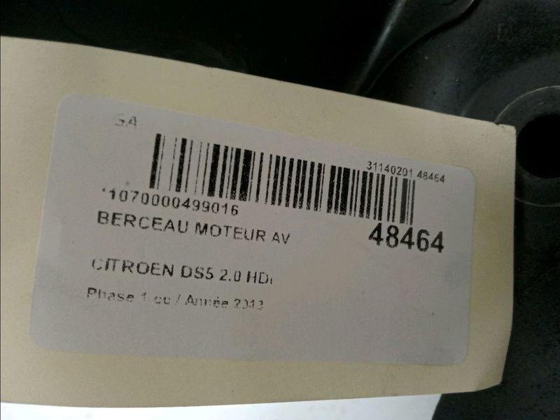 Berceau moteur avant Citroën DS5 2.0 hdi 200 hybrid4 traction intégrale (2011-2015)