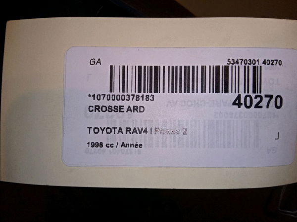 Crosse ard Toyota RAV 4 I Cabrio (_A1_) 2.0 4wd (sxa11) (1997-2000)