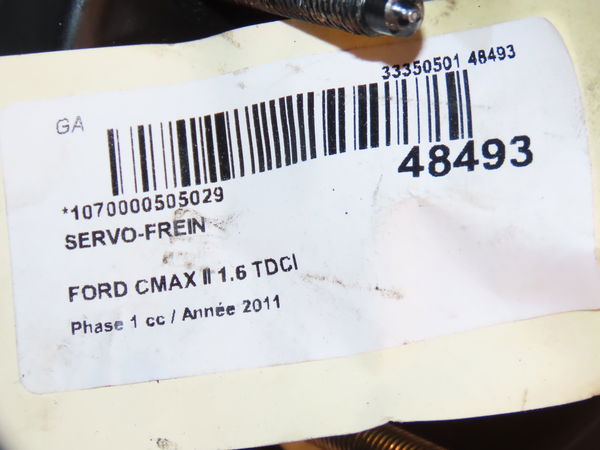 Servo-frein Ford C-MAX II (DXA-CB7, DXA-CEU) 1.6 tdci (2010-2019) 5 portes