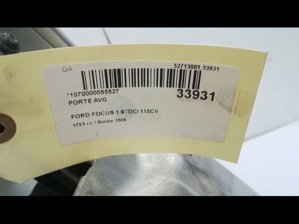 Porte avant gauche Ford FOCUS II (DA_, HCP, DP) 1.8 tdci (2005-2012)