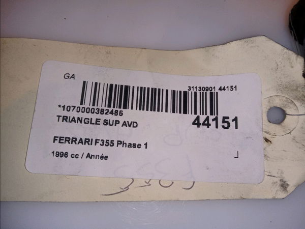 Triangle sup avd Ferrari F355 Berlinetta 3.5 (1994-1999)
