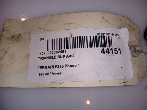 Triangle sup avg Ferrari F355 Berlinetta 3.5 (1994-1999)