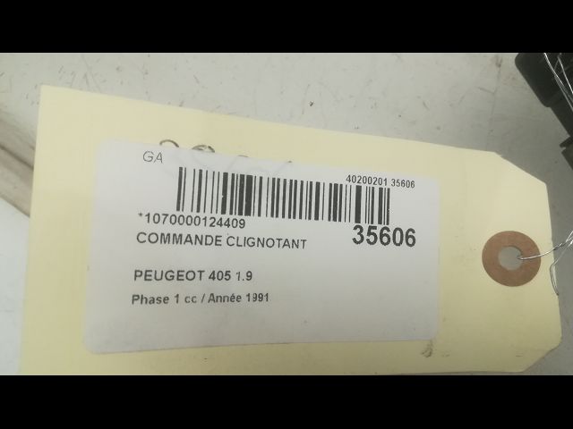 Commande clignotant PEUGEOT 405 Phase 1 07-1987--06-1992 1.9