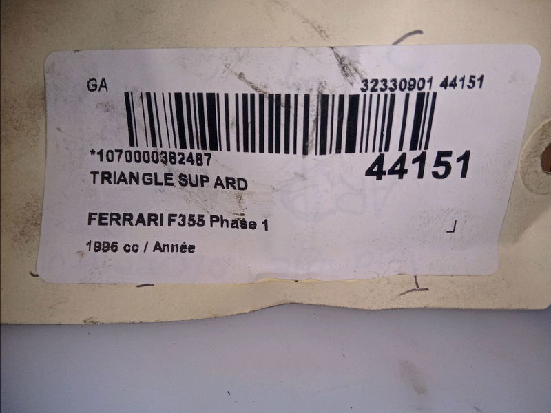 Triangle sup ard Ferrari F355 Berlinetta 3.5 (1994-1999)
