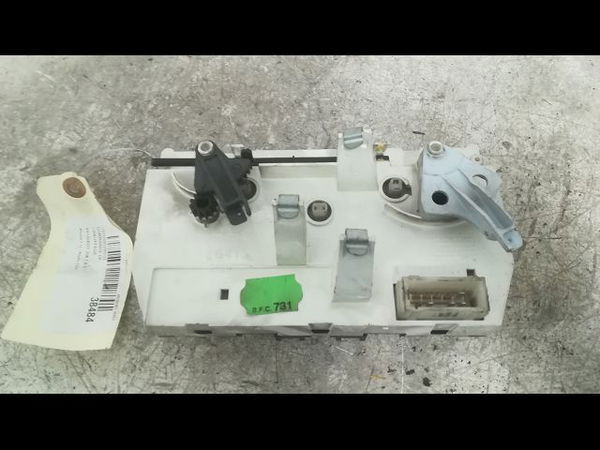 Commande de chauffage Peugeot 206 3-5 portes (2A-C) 1.9 d (1998-2001) 5 portes