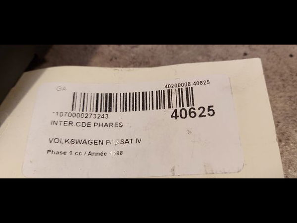 Interrupteur commande de phares Volkswagen PASSAT B5 (3B2) 1.9 tdi (1996-2000)