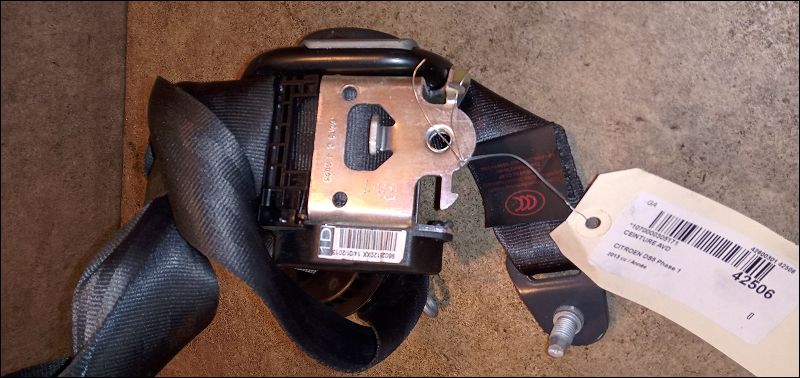 Ceinture avant droite Citroën DS5 2.0 hdi 165 hybrid4 4x4 (2011-2015) 5 portes