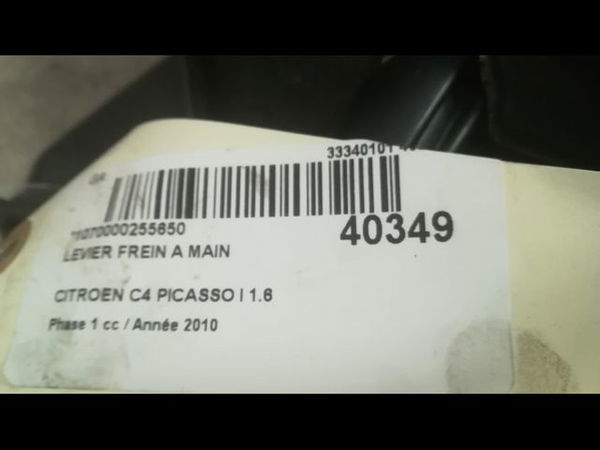 Levier frein a main Citroën C4 PICASSO I Monospace (UD_) 1.6 hdi (2007-2013) 5 portes