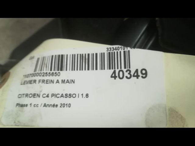 Levier frein a main Citroën C4 PICASSO I Monospace (UD_) 1.6 hdi (2007-2013) 5 portes