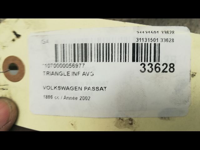 Triangle inf avg Volkswagen PASSAT B5.5 (3B3) 1.9 tdi (2000-2005)