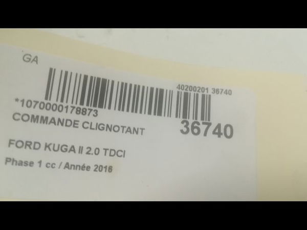 Commande clignotant Ford KUGA II (DM2) 2.0 tdci (2013-2014)