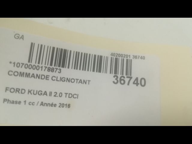 Commande clignotant Ford KUGA II (DM2) 2.0 tdci (2013-2014)