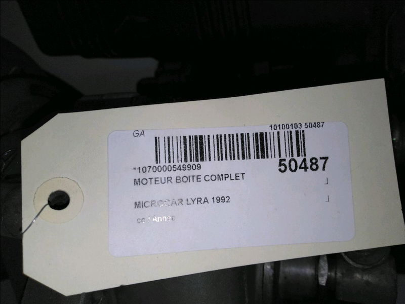 Moteur boite complet MICROCAR LYRA