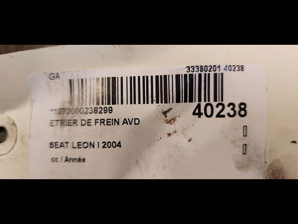 Etrier de frein avant droit SEAT LEON I