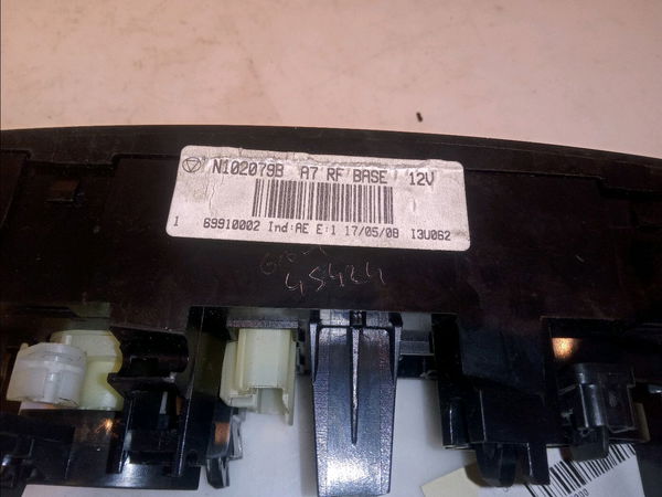 Commande de chauffage Peugeot 207 CC (WD_) 1.6 16v (2007-2013)
