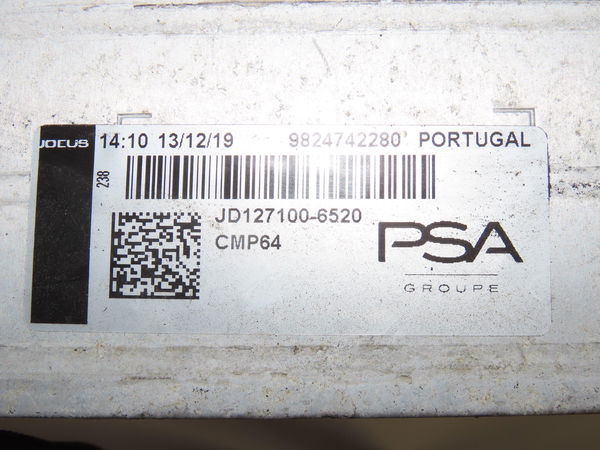 Echangeur air Peugeot 208 II (UB_, UP_, UW_, UJ_) 1.2 puretech 100 (2019) 5 portes