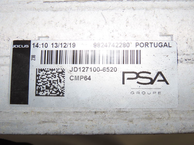 Echangeur air Peugeot 208 II (UB_, UP_, UW_, UJ_) 1.2 puretech 100 (2019) 5 portes