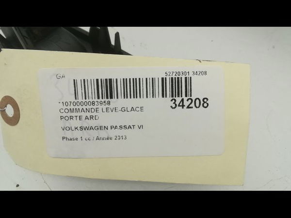Commande leve-glace porte arrière droite Volkswagen PASSAT B7 Variant (365) 2.0 tdi (2010-2014)