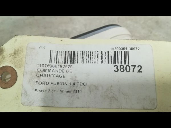 Commande de chauffage Ford FUSION (JU_) 1.4 tdci (2002-2012) 5 portes
