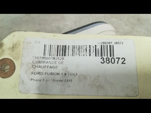 Commande de chauffage Ford FUSION (JU_) 1.4 tdci (2002-2012) 5 portes