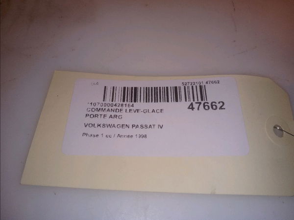 Commande leve-glace porte arrière gauche Volkswagen PASSAT B5 (3B2) 1.9 tdi (1996-2000)
