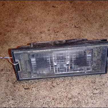 Eclaireur plaque de police g Renault CLIO III (BR0-1, CR0-1) 1.5 dci (2010-2014) 5 portes