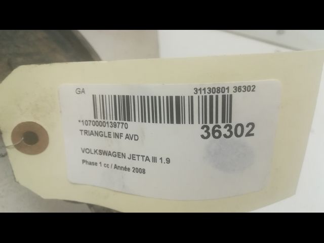 Triangle inf avd Volkswagen JETTA III (1K2) 1.9 tdi (2005-2010)