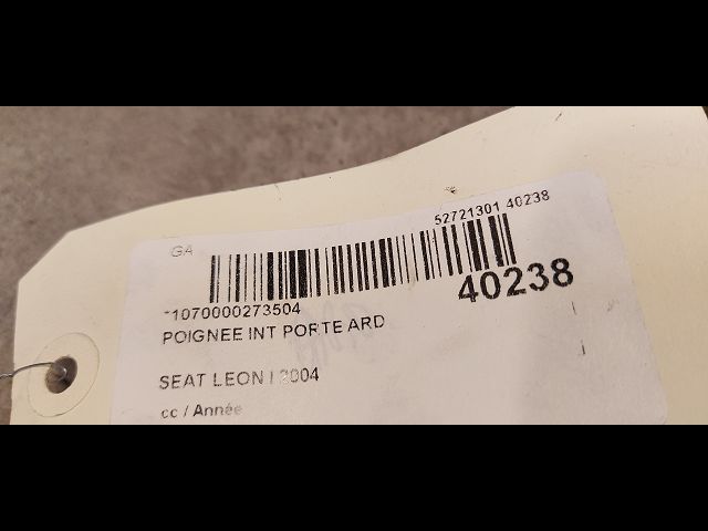 Poignee int porte ard SEAT LEON I