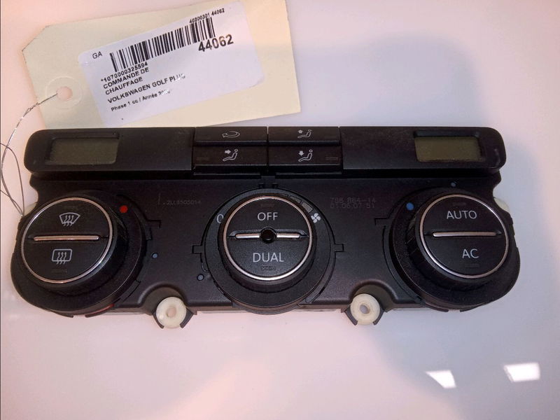 Commande de chauffage Volkswagen GOLF PLUS V (5M1, 521) 1.9 tdi (2005-2009) 5 portes