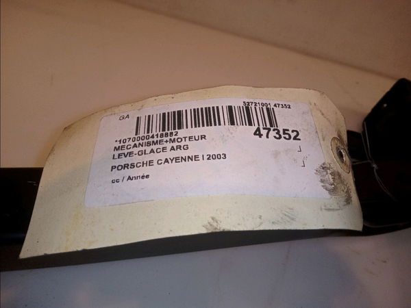 Mecanismemoteur leve-glace arg PORSCHE CAYENNE I