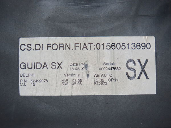 Commande de chauffage Alfa romeo 147 (937_) 1.9 jtdm 8v (937.axd1a, 937.axu1a, 937.bxu1a) (2005-2010)