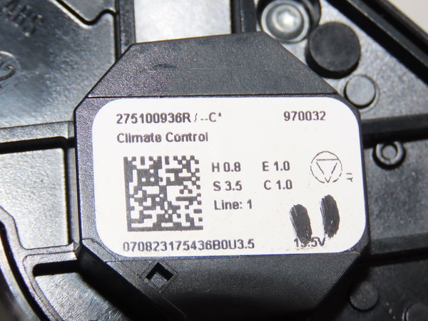 Commande de chauffage Renault CLIO V (B7_) 1.6 e-tech 145 (b7mu) (2022)