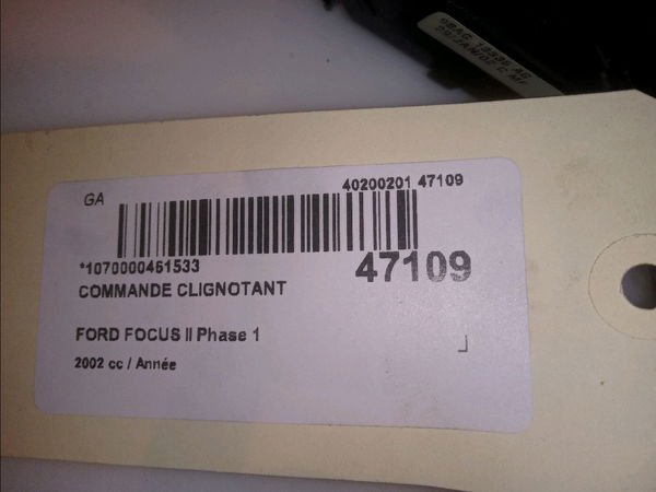 Commande clignotant Ford FOCUS I (DAW, DBW) 1.8 16v (1998-2004)