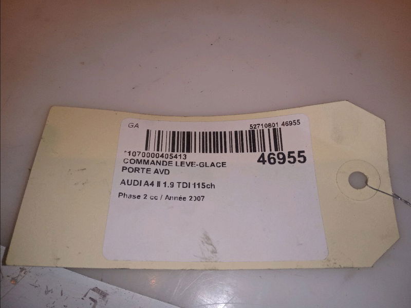Commande lève-glace porte avant droite Audi A4 B7 (8EC) 1.9 tdi (2004-2008) 4 portes